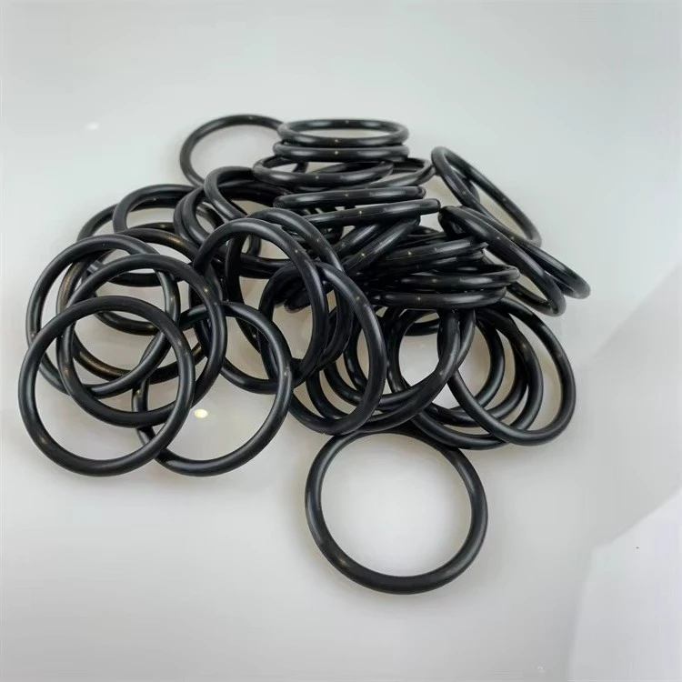 black rubber o rings